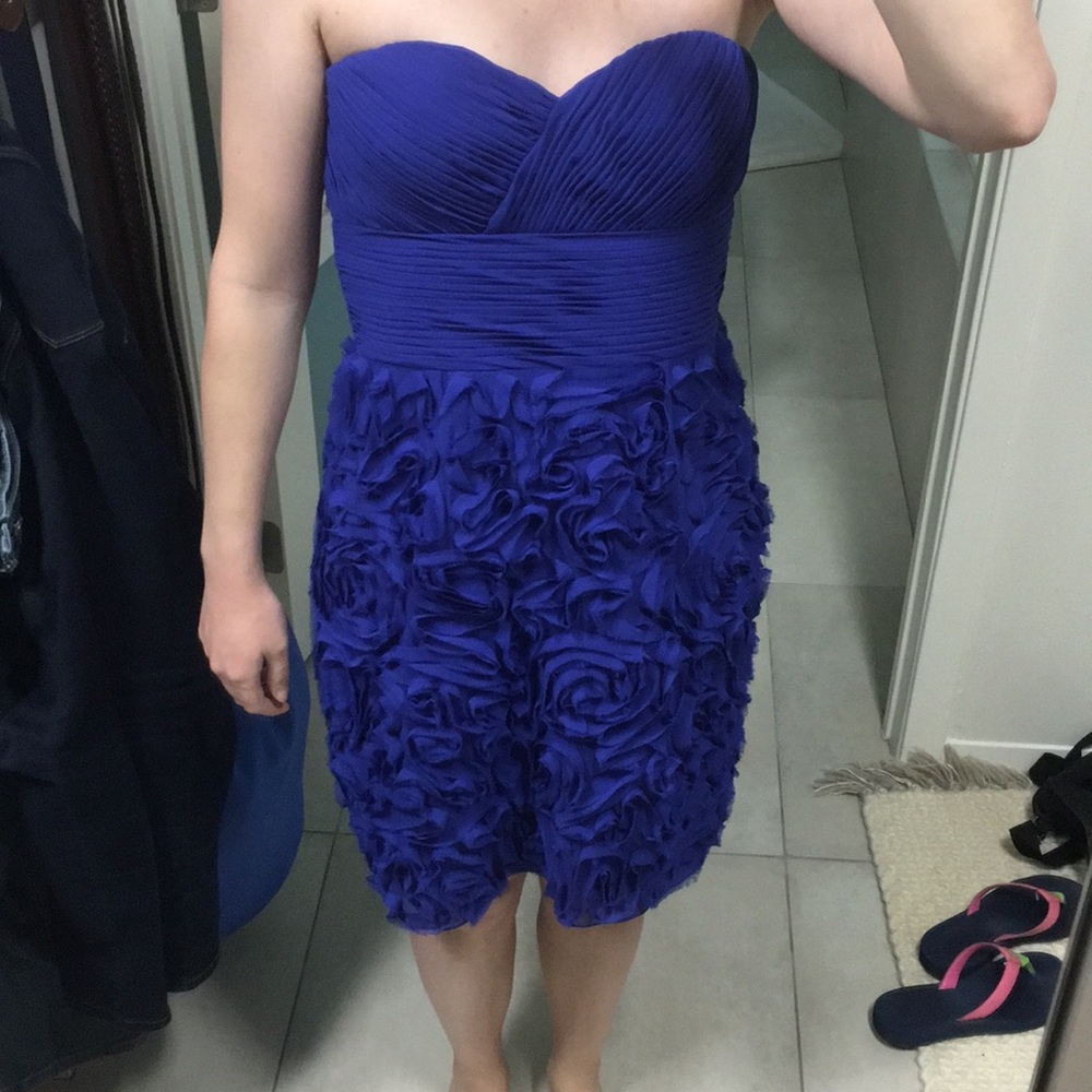 Jessica Simpson strapless dress